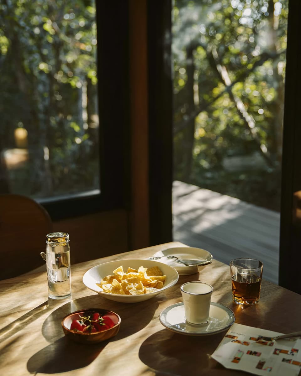 Cabizen cabin interior with metal finishes photo 4
